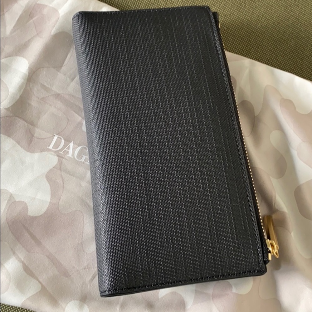 Dagne Dover Elegant Black Wallet